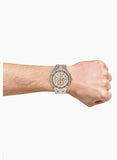 CasioEdifice Efr-539Sg-7A5vudf (Ex222) Silver-Pink Gold/White-Pink Gold Analog Watch