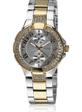 Guess Mini Prism W15072L3 Two Tone/Silver Analog Watch